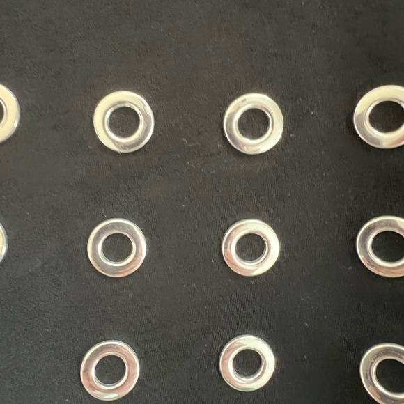 NWT MICHAEL Michael Kors Grommet Black Dress Size Medium - Picture 8 of 10